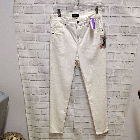 Express White Skinny Jeans - Picture 1 of 4